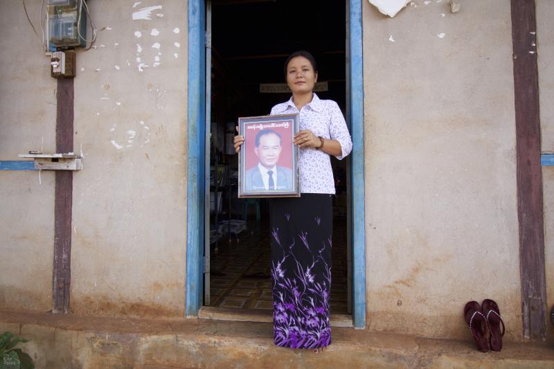 Arr Paing still seeks solace in the memory of her uncle Shwe Aye, a founder of the Kayan New Land Party armed group