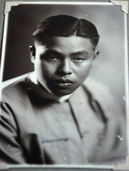 My Ba Ba (grandpa) as a dashing young man