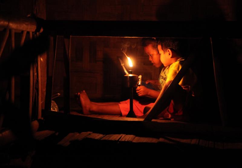 Families have for years sought refuge in Thailand's border camps. Picture taken in Mae Hon Song, 2013