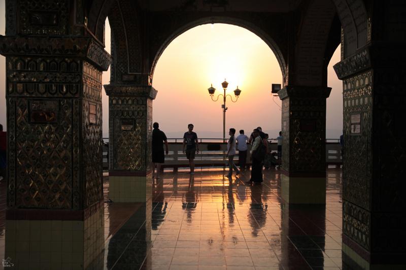 Towards the end of World War II much of the city became a battleground, including Mandalay Hill, as British forces fought to expel the Japanese. The heavy bombardment resulted in a huge fire that destroyed most of Mandalay's treasured royal palace