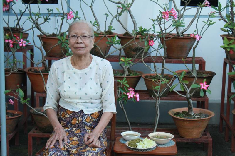ဒေါ်သန်းသန်း နှင့် သူ့အနှစ်ခြိုက်ဆုံး အစားအစာများ