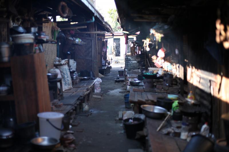 Ja Khun Ya lives in one of the camps in Myitkyina set up for people displaced by war 