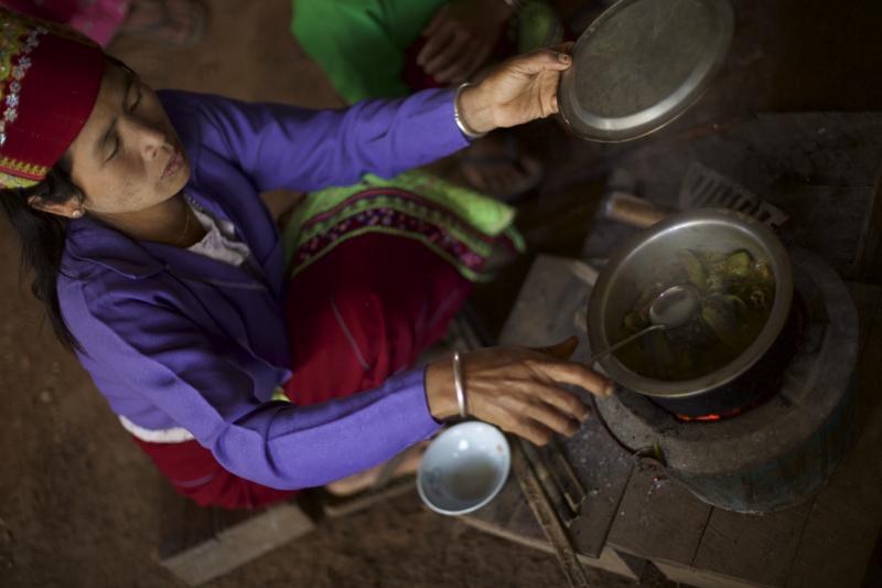 Generously shared Chin home cooking in Magway