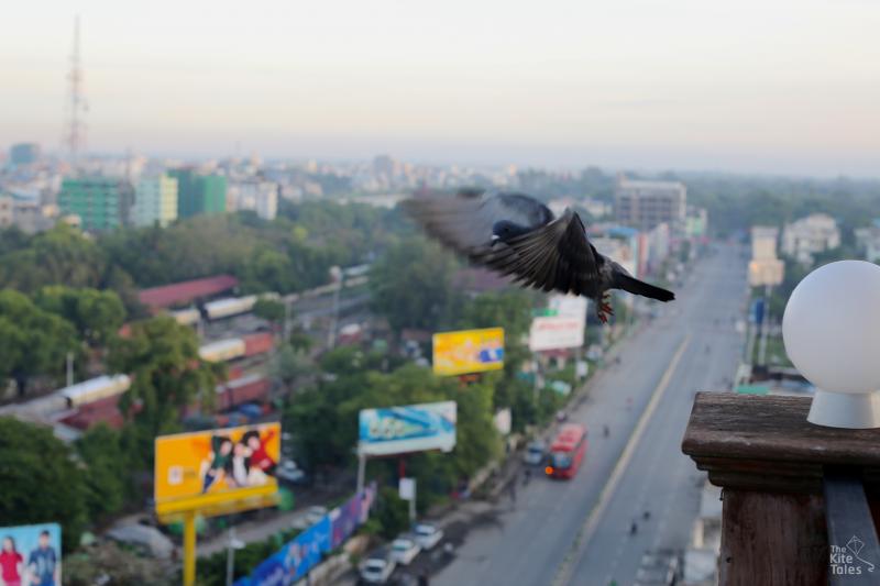 Aye's mother moved the family to Mandalay after her husband left